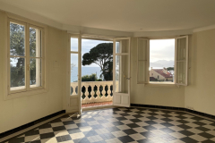 Rénovation appartement Cannes – le séjour avant travaux